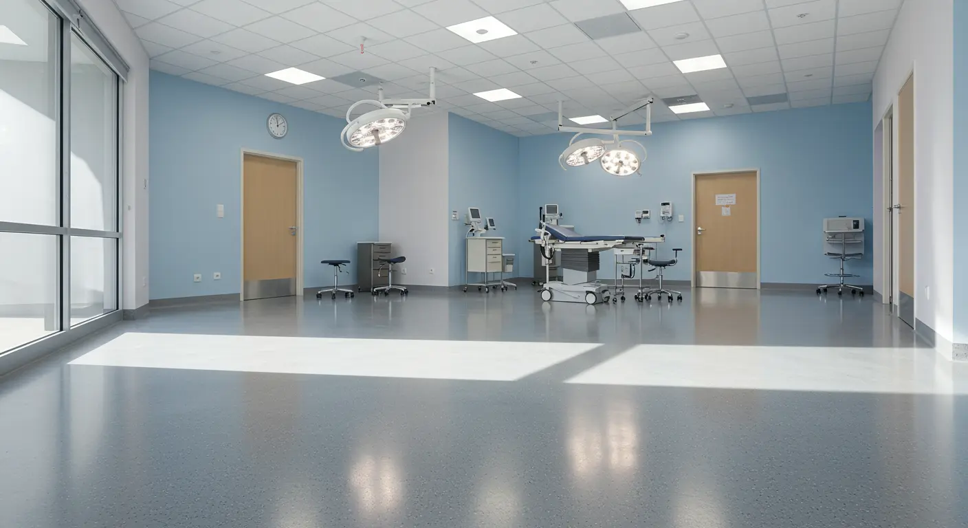 Healthcare facility flooring
