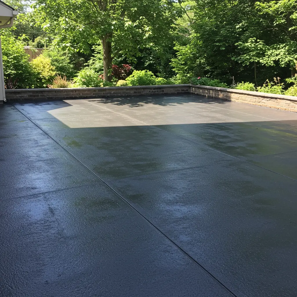 Driveway coating