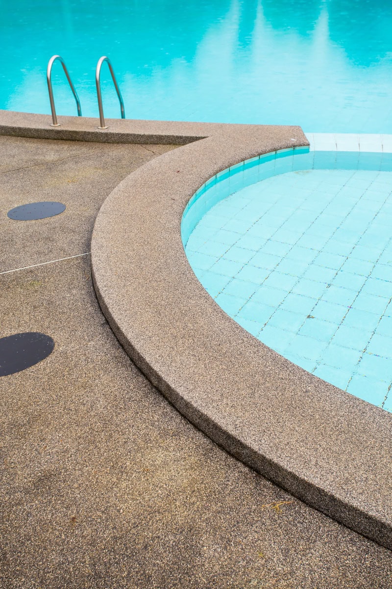 Pool deck coatings